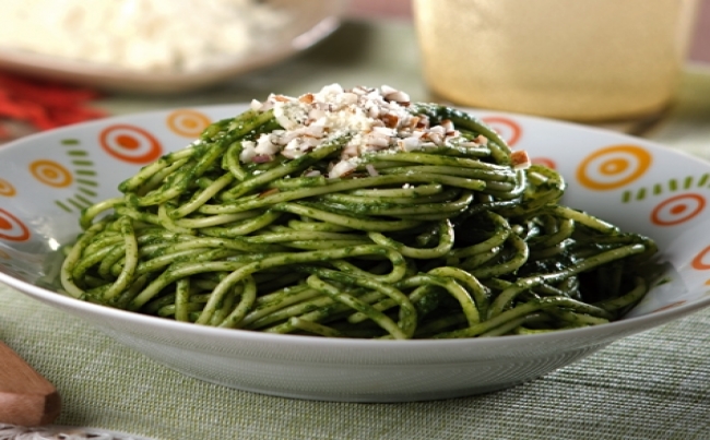 Fideos verdes